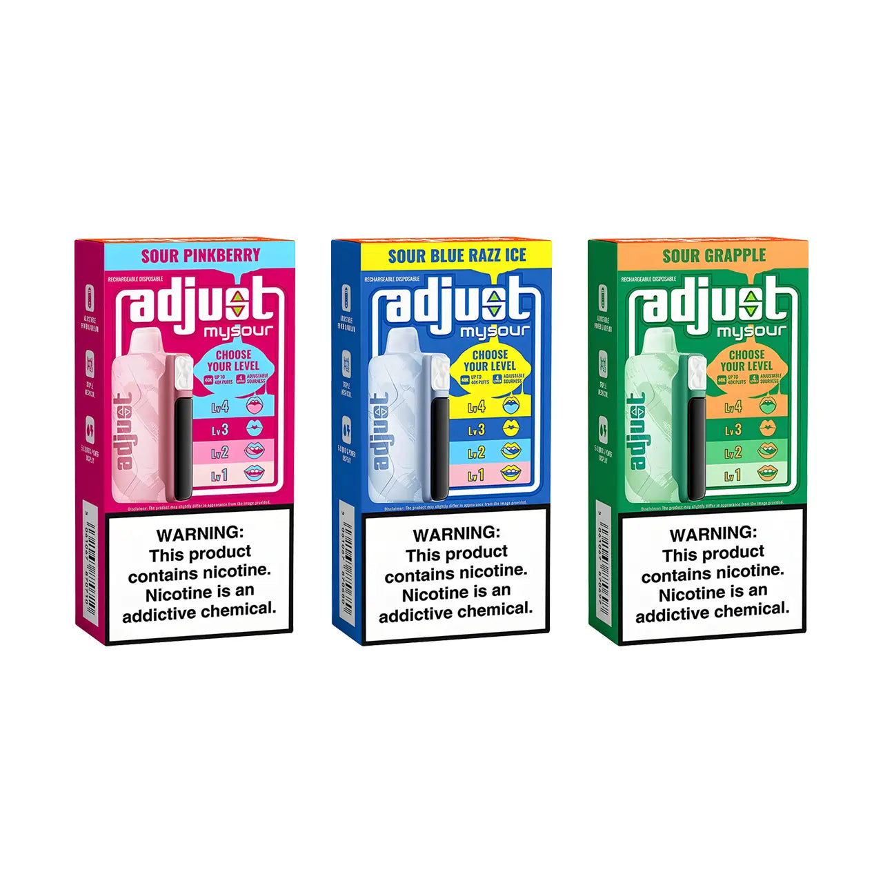 Adjust MySour 40K Rechargeable Disposable