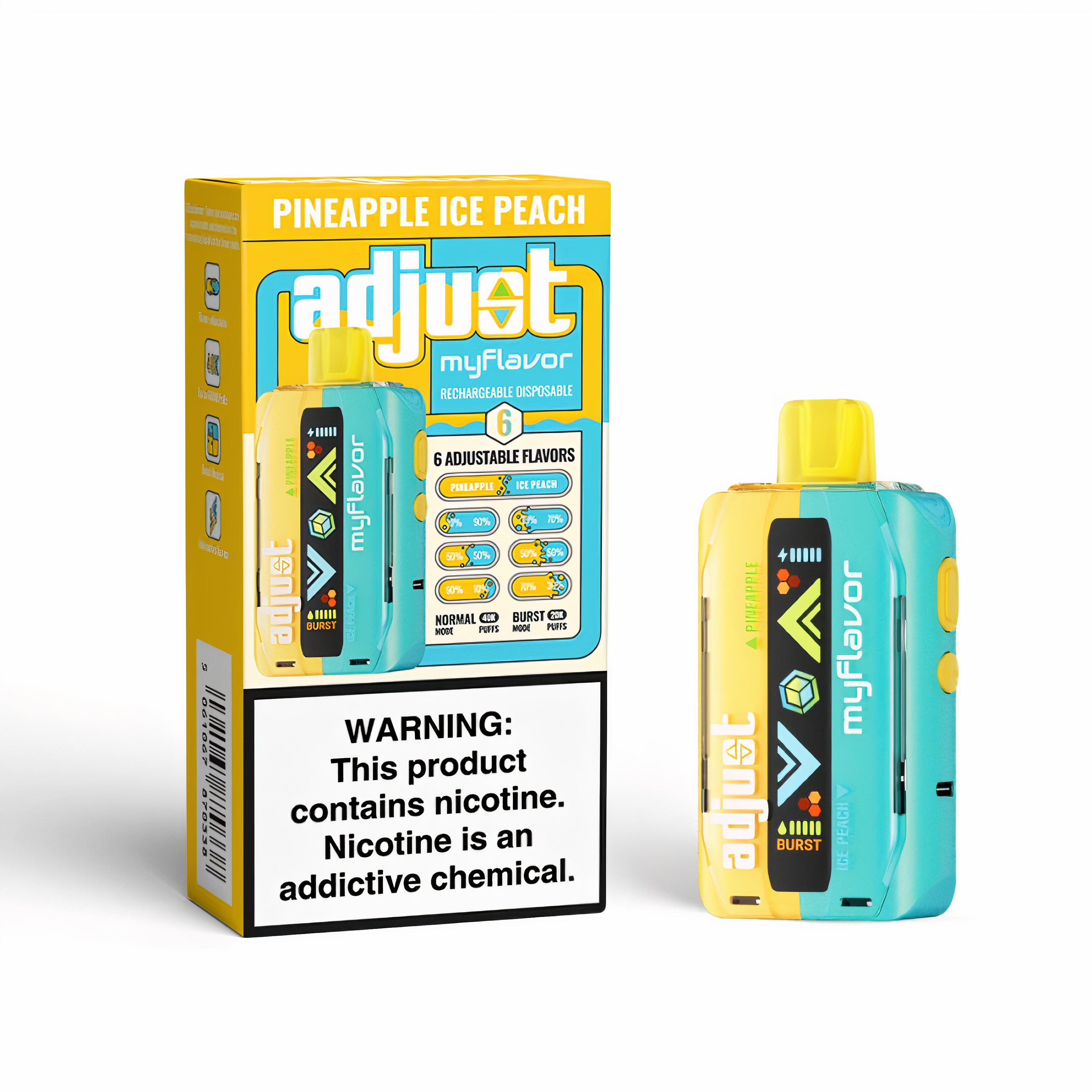 Adjust Vape MyFlavor Pineapple Ice Peach